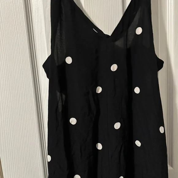 Free People Size Small Polka Dot Pant Romper - Picture 7 of 8